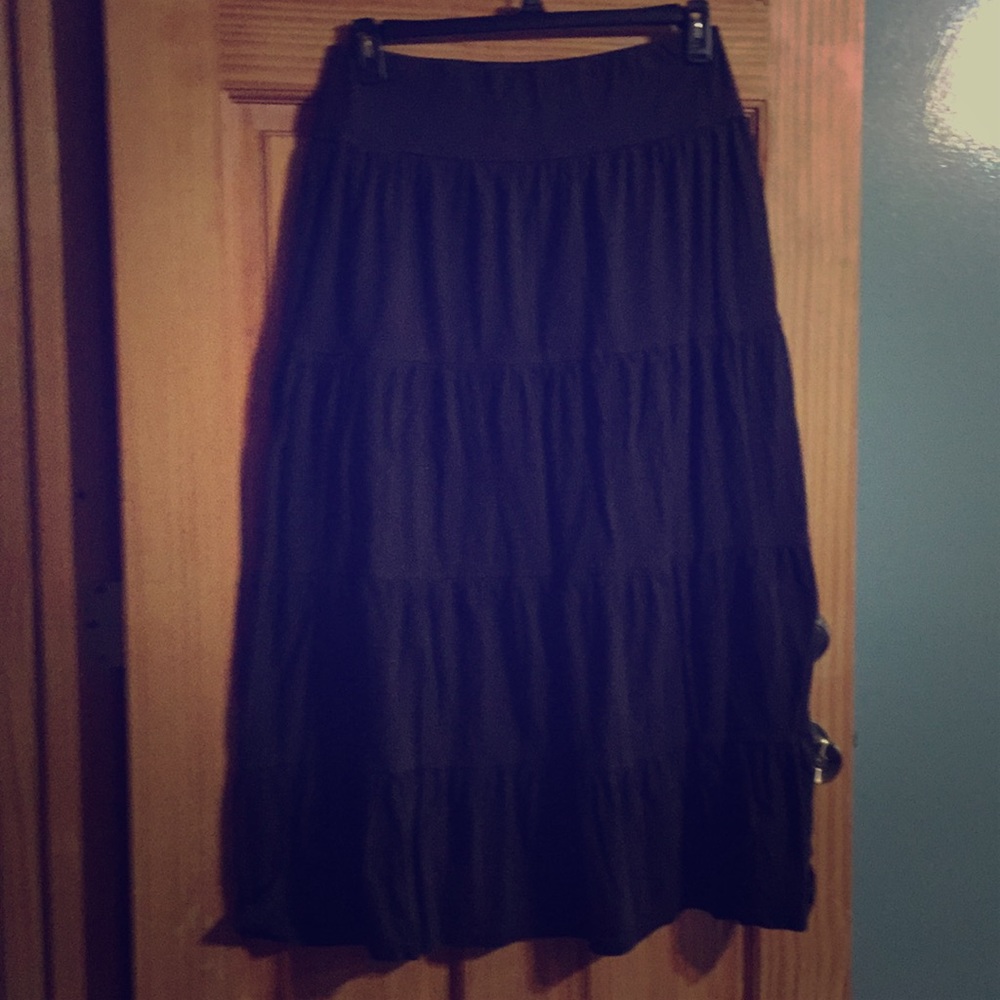 Chocolate colored skirt